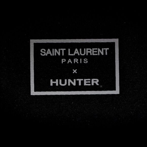 Saint Laurent x Hunter Rubber Studded Rain Boots - Size 6 / 36 - Picture 7 of 9